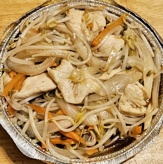 Chicken Chop Suey -雞片炒牙菜